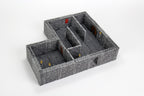 WizKids WarLock Tiles Dungeon Tiles II Full Height Stone Walls Expansion Terrain & Scenery