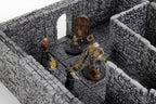 WizKids WarLock Tiles Dungeon Tiles II Full Height Stone Walls Expansion Terrain & Scenery (2)