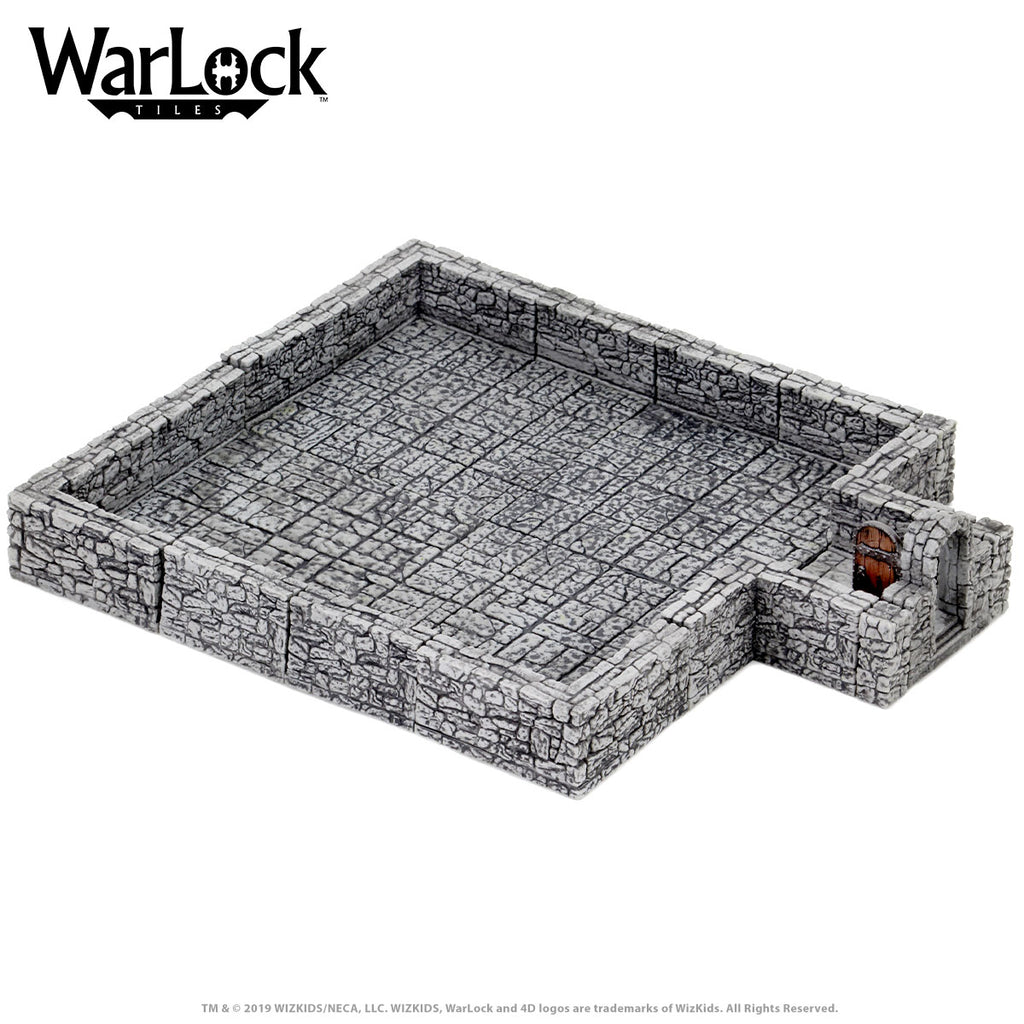 WizKids WarLock Tiles Dungeon Tiles I Terrain & Scenery (4)