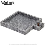 WizKids WarLock Tiles Dungeon Tiles I Terrain & Scenery (4)