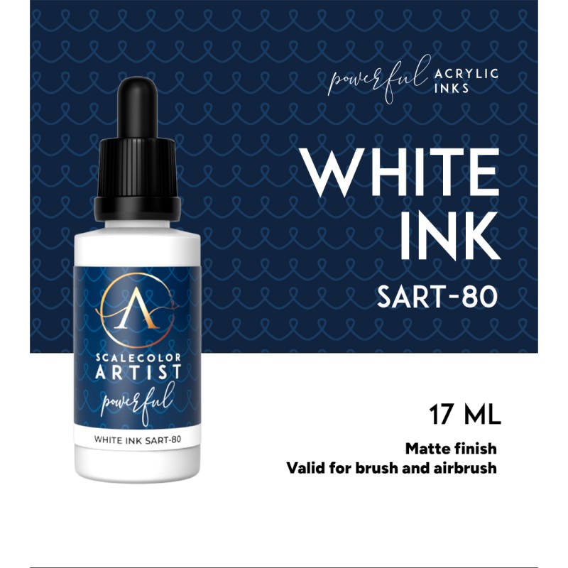 Scale 75 SART-80 Scalecolor Artist White Ink 20ml