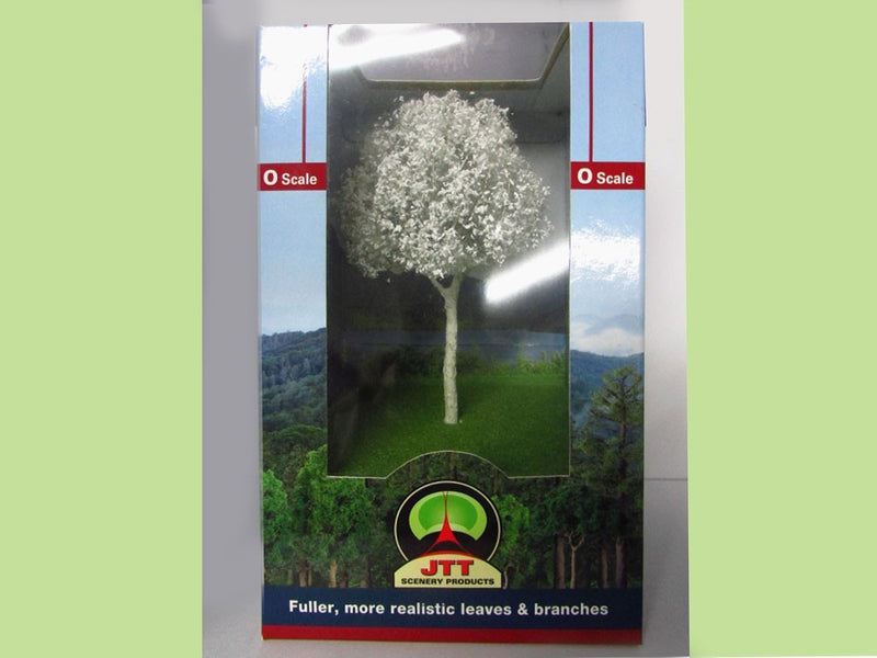 JTT Scenery 96070 White Round Head Trees 4 (2) (8950425551085)