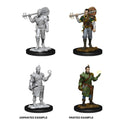 WizKids D&D Nolzurs Marvelous Unpainted Miniatures Male Half-Elf Bard - WZK90055