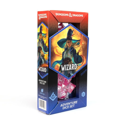 Sirius DZ2002-19 Dice D&D Adventure Dice Wizard Fuchsia (9003869995245)