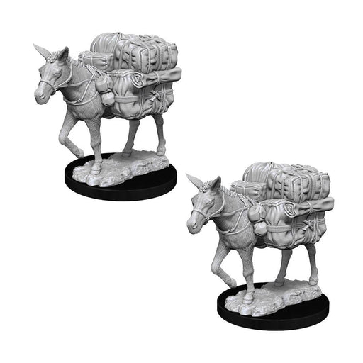 WizKids 73552 Deep Cuts Unpainted Miniatures: Pack Mule (9003798266093)
