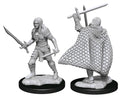 WizKids Pathfinder Deep Cuts Unpainted Miniatures Elf Fighter Male - WZK90169