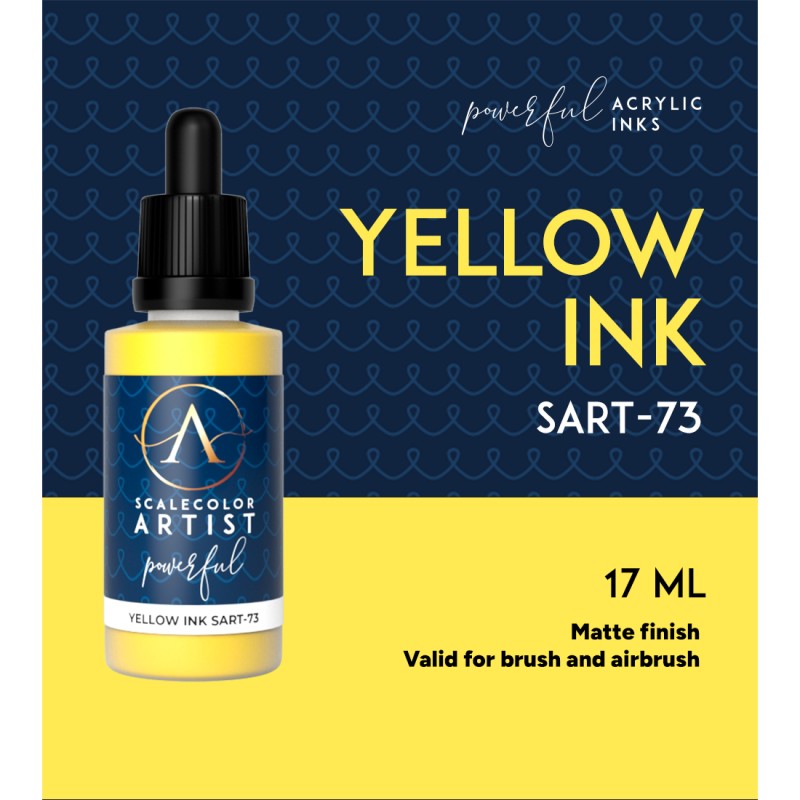 Scale 75 SART-73 Scalecolor Artist Yellow Ink 20ml