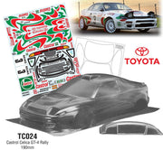 Team C TC024 1/10 CELICA GT-4 RALLY 190mm Wide (8319234638061)