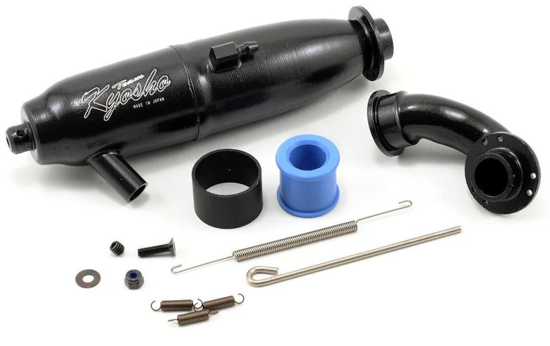 Kyosho 39058 V1R/S Tuned Muffler set Back (8324679991533)