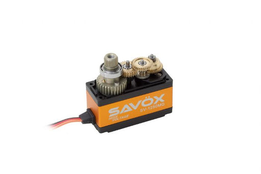Savox SV-1250MG HV Mini Servo 8kg, 0.095sec @ 7.4v 35x15x29mm 29.6g (8319184011501)