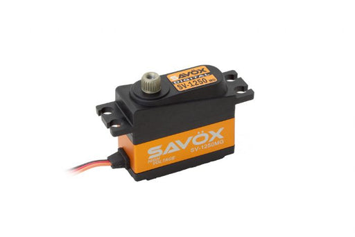 Savox SV-1250MG HV Mini Servo 8kg, 0.095sec @ 7.4v 35x15x29mm 29.6g (8319184011501)