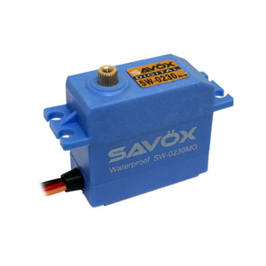 Savox SW-0230MG HV STD size Waterproof 8kg/cm, Digital Servo, 0.13sec, 7.4V, 60g, 41.8x20.2x38.0mm (8319184470253)