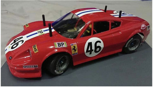 Team C TM246 1/10 Mini Ferrari Dino 246GT, WB 258mm, Width 160mm (8319285788909)