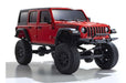Kyosho 32521R-B MINI-Z 4 Series Readyset Jeep WRANGLER UNLIMITED Rubicon Firecracker Red (8324802117869)