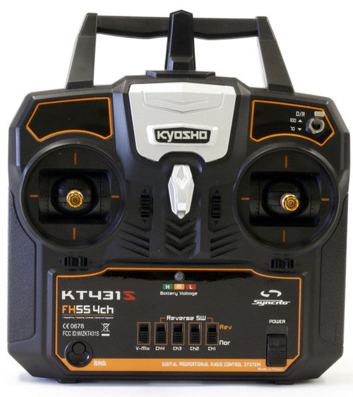 Kyosho 82431M1 Tx & Rx: KT-431S 4 Channel M1 (8324688806125)